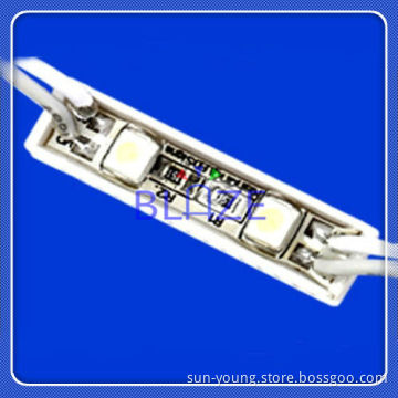 Small waterproof 3528 led module ip65 12v High brightness 7Lm/led